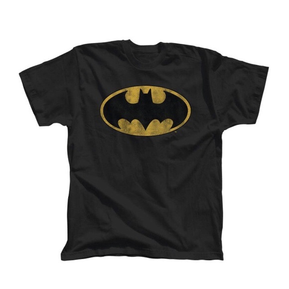 DC Other - DC Batman Logo Classic Distressed Graphic Tee, 2XL